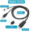192KHz HDMI eARC/ARC to Optical Audio Converter for TV to Soundbar, Plug & Play 3.4ft/1.05m eARC to Optical Cable Audio Extractor Adapter Splitter for Sound System Home Theater Support Dolby/DTS 5.1