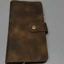 Dibosom Wallet Case for Google Pixel 7 Pro 5G with Wrist Strap Shoulder Strap,Zipper Pocket Multi Card Slot Wallet Cover,PU Leather Seismic Protection Pixel7Pro Pixel7 XL Seven 7Pro 6.7 Brown