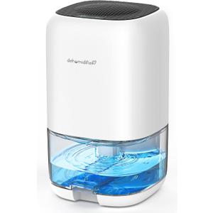 Dehumidifier, 35 OZ Small Dehumidifiers for Bedroom for Home, Quiet with Auto Shut Off, Dehumidifiers for Bedroom (280 sq. ft), Bathroom, RV, Closet, White