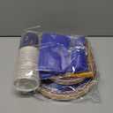 168Pcs Blue Eid Ramadan Decorations for Home Mosque Lantern Moon Plates and Napkins Cups Forks Islamic Muslim Decor Tableware Sets for Eid al-Fitr Decor al-Adha Festival Home Party Supplies Serves 24