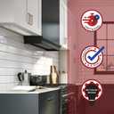 Satco 63/503 CounterQUICK Under-Cabinet LED Light, CCT Selectable 3000K/4000K/5000K, 22 Inches