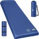 Wevelel Memory Sleeping Pad, 3.1" Ultra-Thick Foam Sleeping Mats for Camping, Easy Inflate&Deflate,9.5 R-Value Insulated Camping Mattress Pad with Pillow, for Car Travel Tent