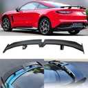 STSEV01 Universal 55" Rear Trunk Spoiler Wing Glossy Black GT Racing Spoiler DeckLid Lip Exterior Accessories Compatible with Mazda Nissan Sentra Toyota Camry Honda Civic Dodge Charger (Tape Install)
