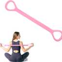 Figure 8 Resistance Band with Handles Elastic Bands for Working Out Arm Back Shoulder Training Elastic Ropes Exercise Equipment for Yoga Pilates Physical Stretching Chest Expander