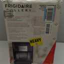 Frigidaire Gallery, 33 Lbs. Countertop Ice Maker, Nugget Shaped Ice, Stainless Steel Trim (Black)