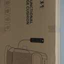 Shiatsu Neck and Back Massager with Heat, 4D Kneading Back Massager for Pain Relief Deep Tissue, Comfortable Back Massage for Chair, Massager for Home Office, Gifts for Christmas Women Men Parents (Black)