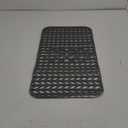 AWOKE Sink Protectors for Kitchen Sink - 24"x 12.5" Sink Mat - Heat resistant Easy-clean Silicone Sink Mat - for Protection of Stainless Steel Sink - with 3 Reserved Holes (Grey)