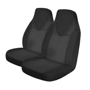 Custom Covers Braxton Black,Contains 2 Car seat covers