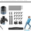 LimoStudio [Super Heavy Duty] 15 x 10.4 ft. (W x H) Upgraded Backdrop Stands, Panorama Wide Extra Large, Thicker Pole & Bar, Super Strong No Shaking, Shock-Proof Spring Tripod, Outdoor Event, AGG3316 (15 x 10.4 feet (W x H))