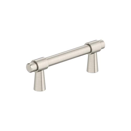 Amerock BP37370G10 | Satin Nickel Cabinet Pull | 3 in (76 mm) Center-to-Center Cabinet Handle | Destine | Drawer Pull | Kitchen Cabinet Handle | Furniture Hardware