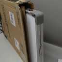 White Board Dry Erase 24" x 18", Magnetic Portable Foldable Whiteboard Double Sided Desktop Dry Erase Board Easel on Table Top with Holder for Classroom, Office, Homeschooling, School Supplies