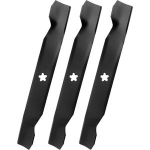 532137380 High Lift Blades for 50" Deck, 137380 Mower Blades Compatible with Hus-qvarna GT200 GTH220 GTH2350 Pou-LAN PP20H50J AYP, Replace 156468 917137380MS 917137380P, 3 Pack