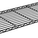 Folews Metal Shelf 14x36 Inch Wire Shelving Single Shelf with Clips Suitable for 3/4" Pole Only