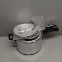 Hawkins Aluminum 5 Litre Classic Pressure Cooker, Best Inner Lid Cooker, Silver (Cl50) (5.3 Quarts)