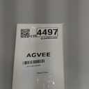 AGVEE 10ft USB-C to Mini USB Cable, Gold Plated End Tips, Braided Durable Mini-B 5-Pin to Type-C Data Charging Charger OTG Cord for Hero 3+, Canon Nikon Camera, GPS, Blue Yeti, Dark Gray