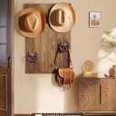 Cowboy Hat Hanger Wall Mount, 4 Pack Cowboy Hat Rack, Metal Horseshoe Hook, Horseshoe Decor, Western Hat Hook for Wall, Hat Holder for Entryway Closet, Bridle Hook for Tack Room, Horse Supplies
