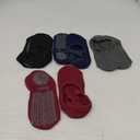 Ozaiic Pilates Socks for Women Non Slip Grip, Yoga Socks with Grippers for Barre, Hospital, Ballet, Dance, Barefoot Workout 4 Pack