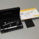 Harder & Steenbeck Airbrush  Evolution 2024 CRplus - German-Engineered Dual Action Painting Set with Gravity Feed - 0.28mm Self-Centering Nozzle - 2ml Paint Cup - 121231