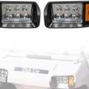 Golf Cart LED Headlight For Club Car Headlights for DS 1993-up Models 12 Volt Club Car DS LED Light Kit OEM 101988001 101988002