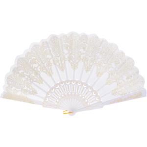 choyaxo Folding Hand Fan Handheld Chinese Folding Fan for Women Wedding Decoration Dancing Party