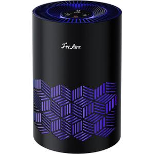 FreAire Air Purifiers for Bedroom Up to 1086 Ft, Air Purifiers for Home with Lights, HEPA Air Purifier Removes Dust Smoke Pollen Dander Smell, for Home/Pets/Bedroom