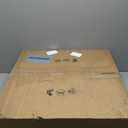 10-Light Large Crystal Chandelier 24" Dining Room Light Fixtures 5 Tiers Flush Mount Black and Gold Chandelier Round Large Chandeliers for Dining Room Living Room Kitchen Entryway Foyer (Clear)