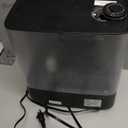 JRD Warm & Cool Mist Humidifiers for Bedroom 5L, Quiet Ultrasonic Air Humidifier Fast Symptom Relief, 50H Runtime, Oil Diffuser, 12H Timer, 7 Color Light for Large Room, Office, Baby, Plants-Black