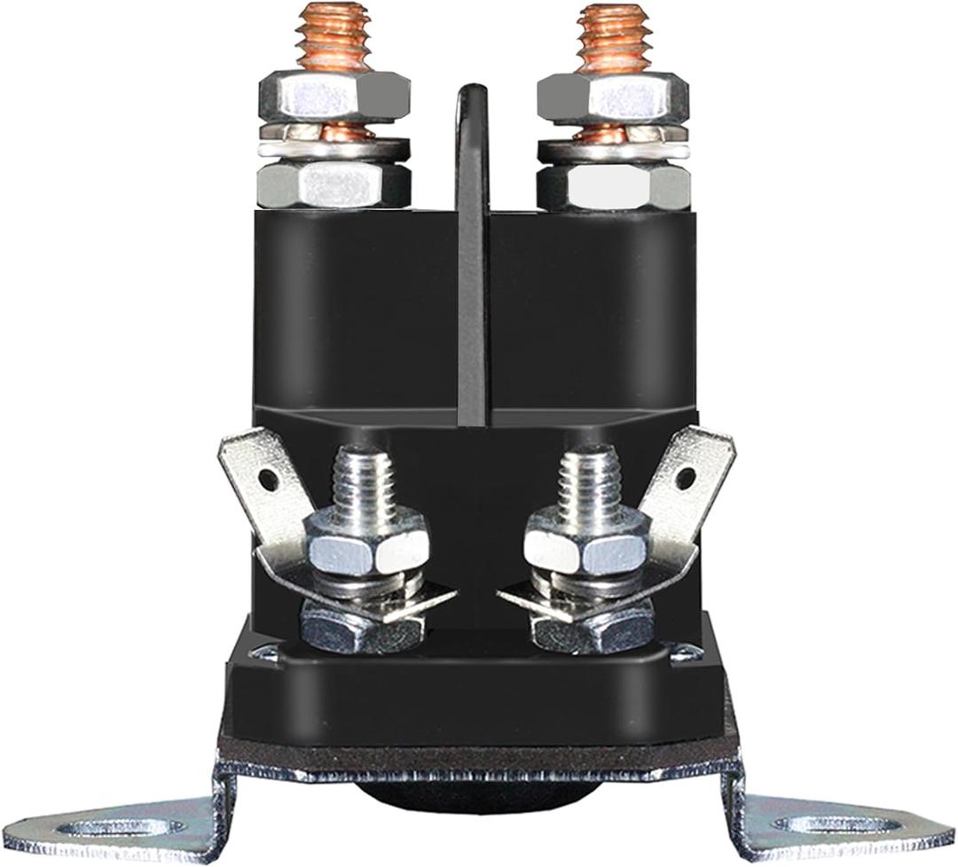117-1197 Starter Solenoid 4 Terminal for EXMARK Lawn Boy 117-1197 1-513075 513075 104-3189 212655 for Toro Lawn Tractor 104-3189,12V Lawn Mower Starter Solenoid
