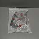 Zenoble 24 PCS Football Goodie Bags Double-Sided PVC Clear Bag Snack Candy Treat Gift Bags with Handle for Super Bowl Party Supplies Football Party Favors Birthday Holiday Decorations (Style7)