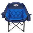 Overmont Oversized XL Camping Chair for Adults 500 lb Support, Blue