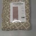 Diamond Runner Rug Ivory 22*60 inch