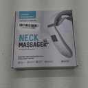 Intelligent NeckMassager for Pain Relief, Electric Pulse Neck Massager with Heat,Portable Deep Tissue Neck Massager for Women Men Gifts