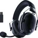 Razer BlackShark V2 Pro Wireless Gaming Headset: Super Wideband Mic - Pro Tuned FPS Profiles - 50mm Drivers - Plush Noise Isolating Earcups - 70 Hr Battery - Bluetooth - for PC, PS5, Switch 2 - Black