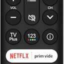 Replacement Universal TCL Remote Control for TCL Smart TV QM8/QM7/S5/S4/S3/Q7/Q6/Q5 4K UHD HDR LED QLED QD-Mini LED Full-HD(NO Voice)