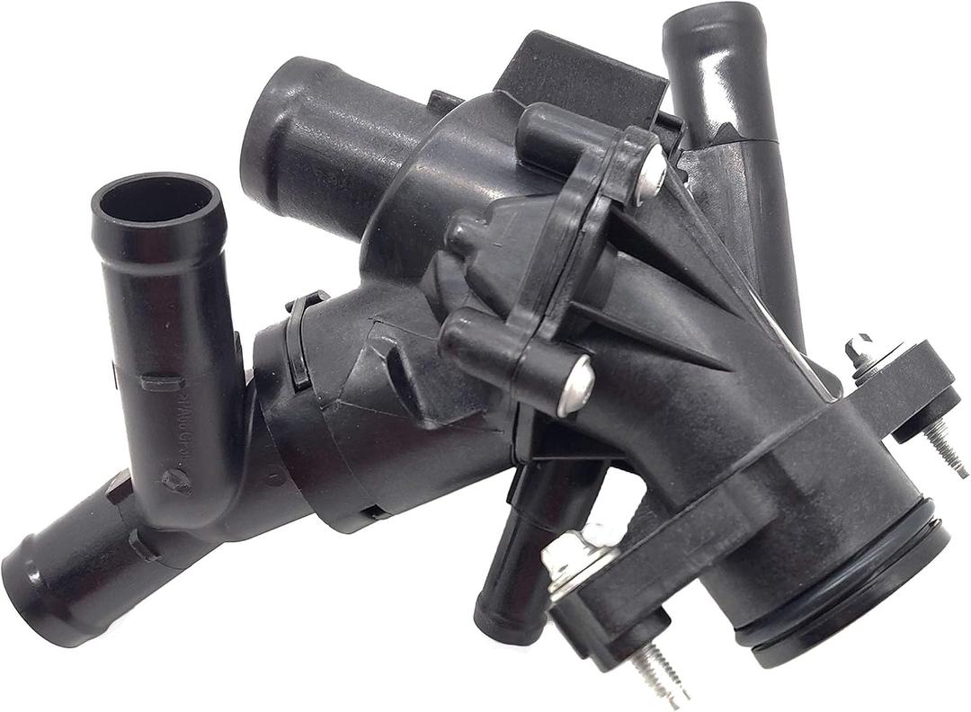 NOVAPARTS 2702002200 Thermostat Housing Water Outlet for Mercedes CLA250 GLA250 CLA45 AMG GLA45 AMG 2014-2020 2.0L 2702000415 2702000615
