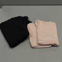 Women's High Waisted Underwear Slightly Tummy Control Cotton Panties Full Coverage Postpartum Briefs 4 Pack