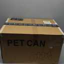 16.9OZ(500ml) Disposable Juice Bottles 100 Pack - Plastic Sealable Can Cups with Lids for Boba, Smoothie, Drinking, Clear Beverage Container with Easy Open Lids