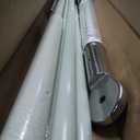 8FT Fiberglass Mooring Whips Pair for Small Boats up to 18FT or 2500 LBS - 316 Stainless Steel Bases, 180 Adjustable, with Nylon Pulleys, Cleats & Marine Ropes, Economy - Up to 18' Or 2,500lb
