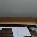 Small Farmhouse Wood Entryway Table Narrow Console Table with Storage Behind Couch Sofa Table with Shelves Entry Way Tables with Open Storage, 32" Black Walnut