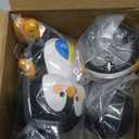 Baby Toys 6-12 Months, Musical Penguins Crawling Infant Toys, Early Learning Toy for Tummy Time with Light & Sound, Birthday Gifts for Babies Newborn Boys Girls 6 7 8 9 10 11 Months 1 Year Old (Black)