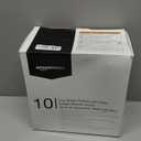 Amazon Basics 10-Cup Water Filter Pitcher, Compatible with Brita Filters, WQA & NSF Certified, Made in Europe