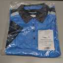 LULY YANG DSP Women's Active Polo - Short Sleeve (Blue, XL)