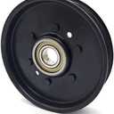 4 Inch Flat Dia Flat Idler Pulley Replacement for John Deere AM37249