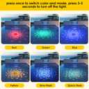 Swimming Floating Pool Lights, Fish Pattern 3PCS Color Changing Underwater Pool Light That Float, 4 Colors 2 Modes, Glow Hot Bath Tub LED Light Up Decor (3AAA Batteries Powered, Not Included)