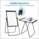 U Stand White Board Easel, 36x24 Double Sided Magnetic Dry Erase Board