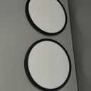 2PACK Flush Mount LED Ceiling Light Fixture Black, 12Inch 28Watt, Dimmable & 3000K-4500K-6000K 3 Color Selectable Ceiling Lamp 3200LM Low Profile Ceiling Light for Kitchen Bedroom Hallway Porch