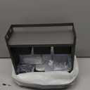 Kitchen Seasoning Shelf Spice Rack Wall Mount with Hooks and Utensil Holder Hanging Seasoning Box Shelf Seasoning Jar Organizer for Sugar Salt Pepper Oil Bottle (3 Boxes)