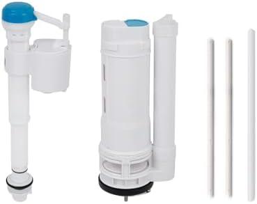 T Tulead 9.84-Inch Flush Valve Toilet Repair Kit Toilet Tank Repair Parts 7/8" Fill Valve Thread