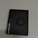 Airtag Wallet for Men, Mens Smart Wallet for Air Tag RFID Blocking, Minimalist Bifold Pop Up Aluminum Credit Card Case Holder 12+ Cards with ID Window, Gift for Men, No Airtag Included, Carbon Fiber