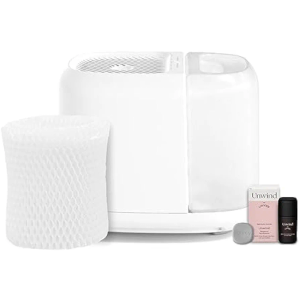 Canopy Large Room Humidifier, White, Large Room Humidifier, Large Living Space, 36HR Run Time, 5.5L Tank - Includes Canopy Humidifier Plus, Diffusion Well, Unwind Aroma, Filter, Power Cord & Adapter